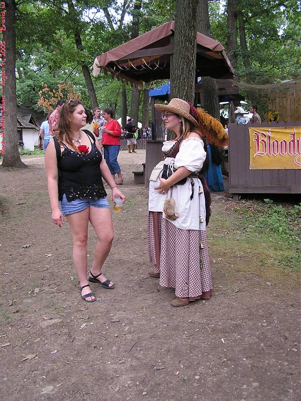 Debbie and Andi at Bristol Renaissance Faire 2005