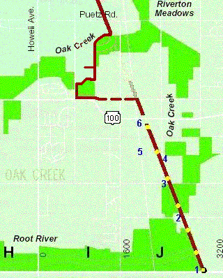 map of ride