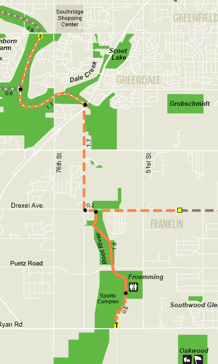 map of ride 3/29/04