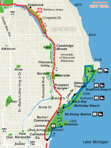 map of ride 5/10/2004