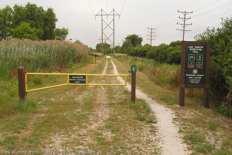 Lake Country Trail Mile 0