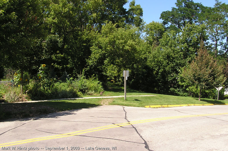 Potawatomi Recreation Trail northwest at Sage St.