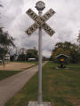 crossing signal along the Long Prairie Trail