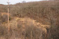 high fill on the White River State Trail
