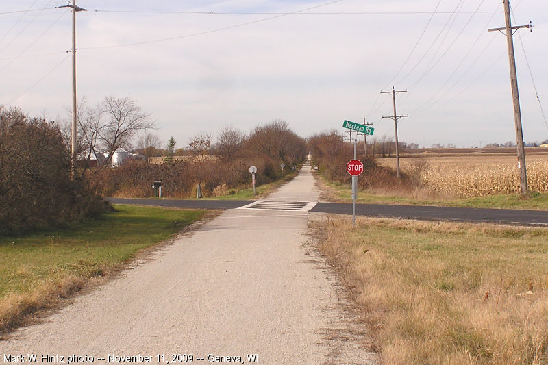 White River State Trail at MacLean Road