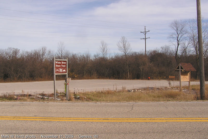 White River State Trail at CTH-NN