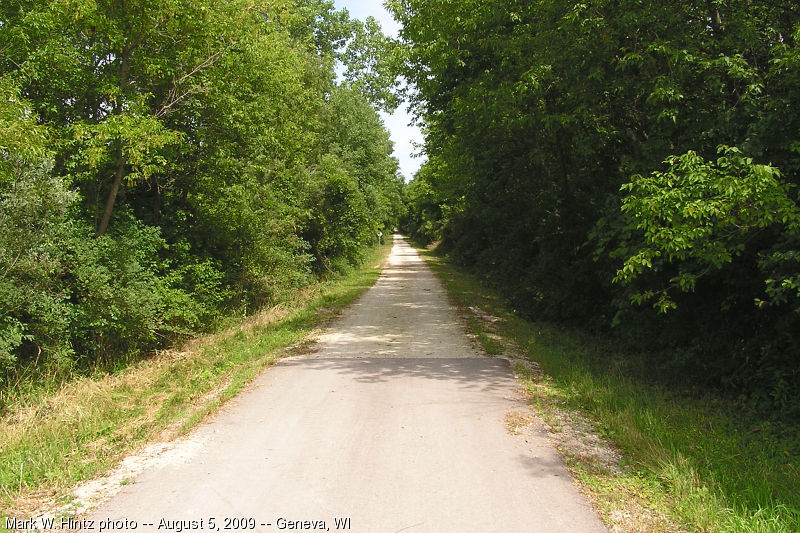 White River State Trail east of Bowers Road