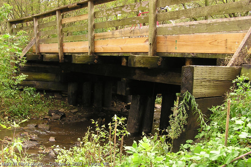 White River State Trail Ore Creek Bridge