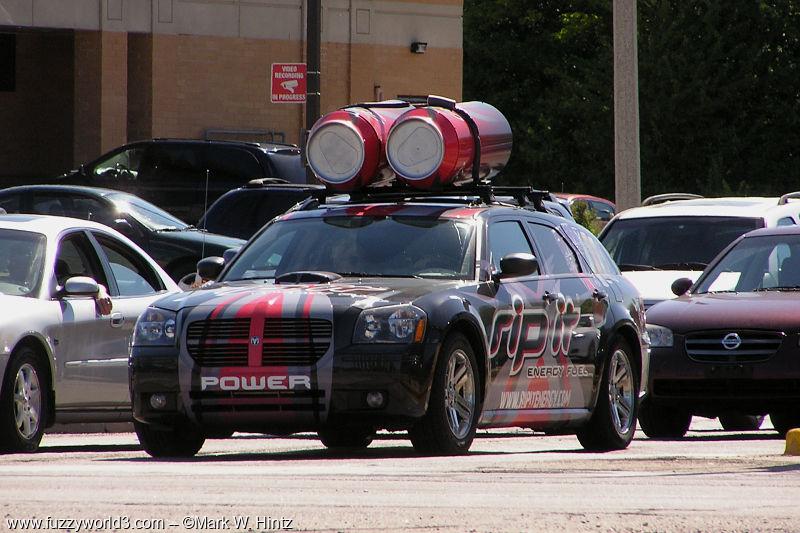 Rip It Energy Fuel car