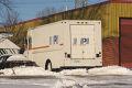 former Roadway Package System delivery truck
