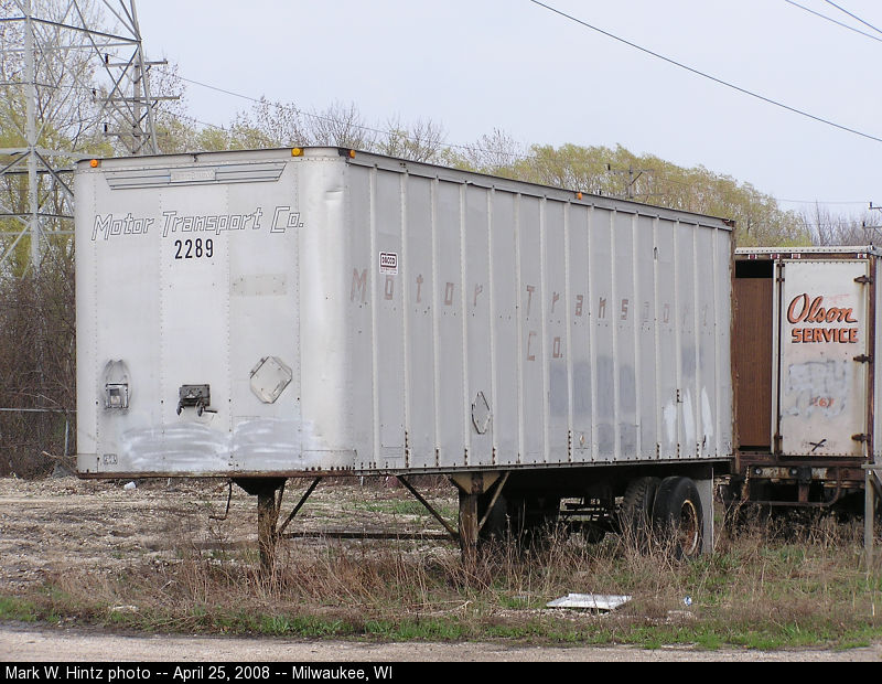 Motor Transport Co. trailer 2289