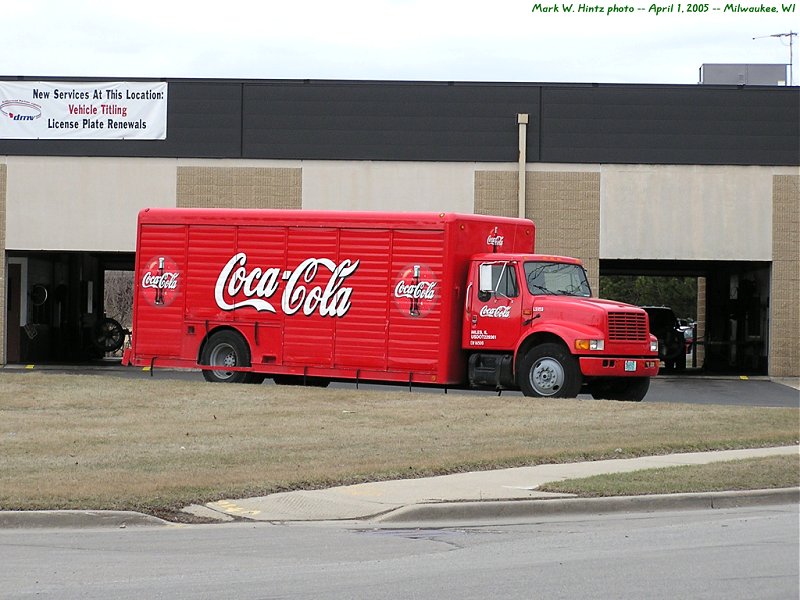 Coca-Cola LS1153 truck at the DMV