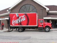 Coca-Cola truck, Whitefish Bay WI