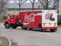 Coca-Cola truck in Whitefish Bay, WI