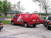 Coca-Cola van