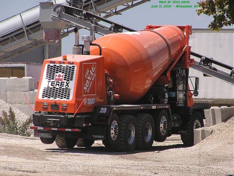 Sonag cement truck #20