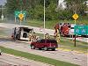 ITU truck fire scene