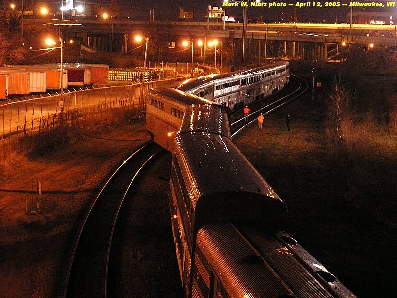 Derailed Amtrak #7 Empire Builder