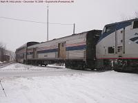 Amtrak baggage car