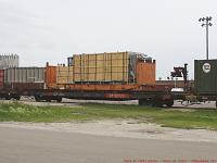 CP flatcar 507173 w/Hapag-Lloyd container w/load