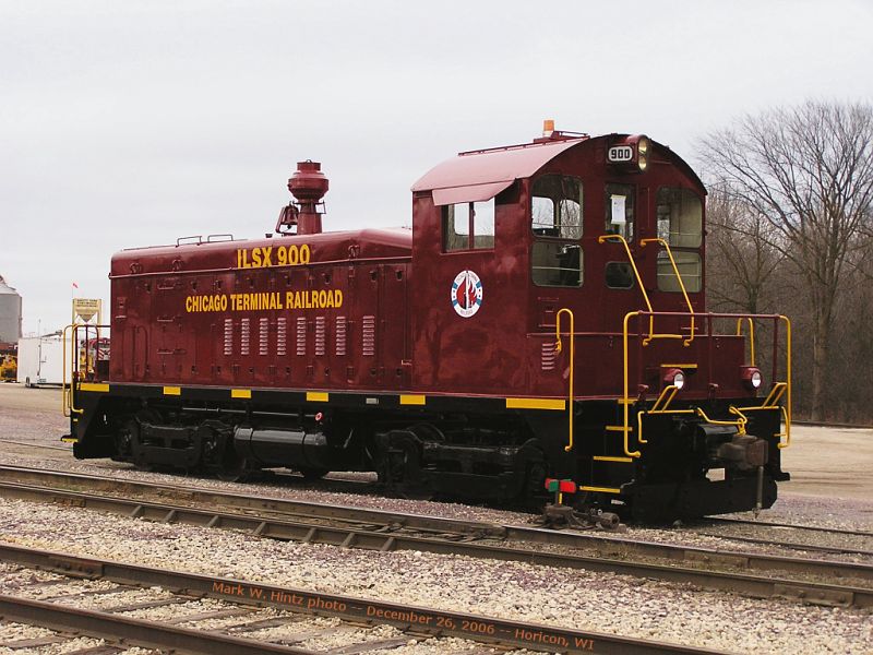 ILSX EMD SW8 900 (Chicago Terminal Railroad)