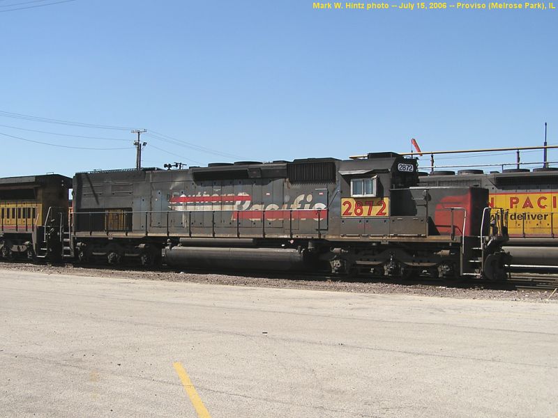 GECX EMD SD40T-2 2872 (ex-SP)