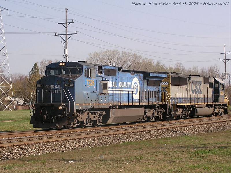 CSXT 7326 (ex-CR)