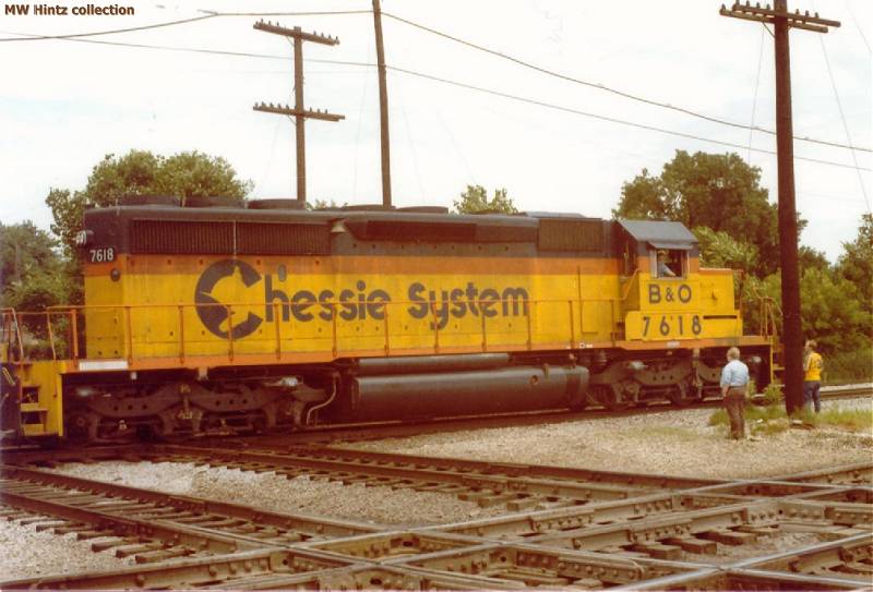 Chessie System B&O 7618