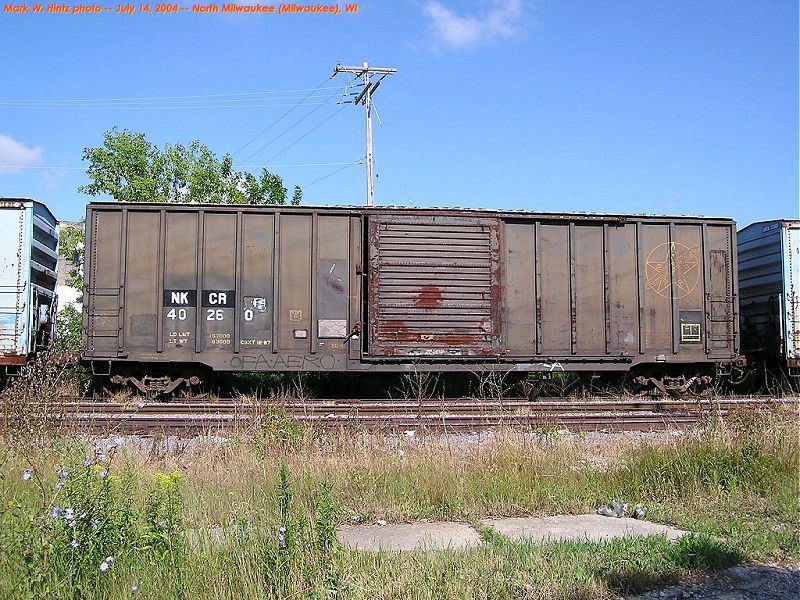 NKCR boxcar 40260 (ex-MPA)