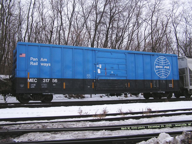 MEC boxcar 31756 (Pan Am)