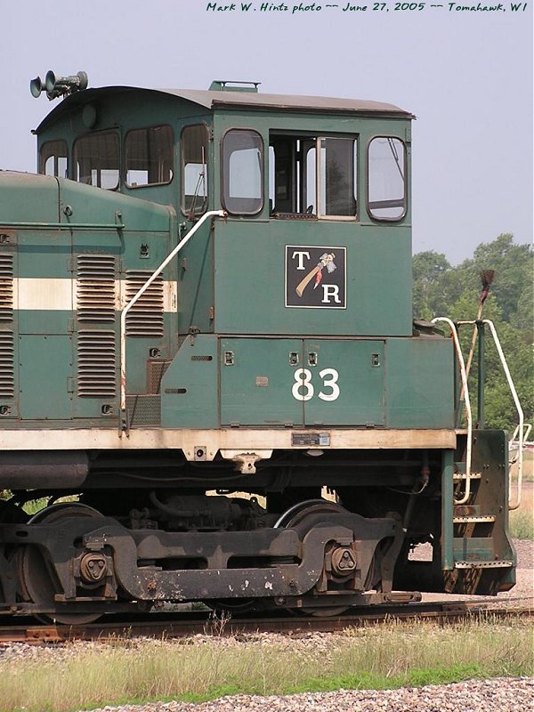 TR EMD SW1500 83 cab shot