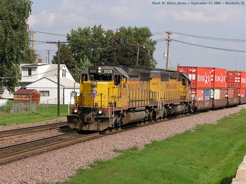 UP EMD SD40-2 3026