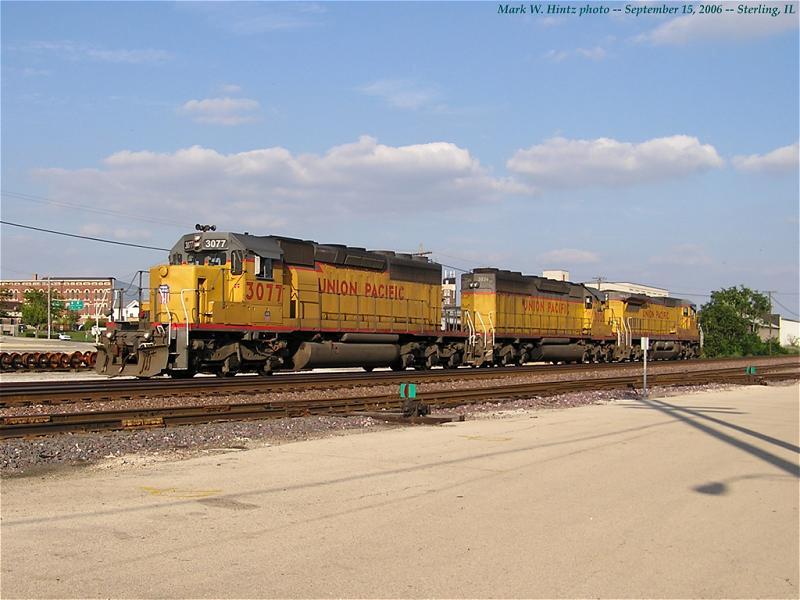 Union Pacific 3077 3026 9063