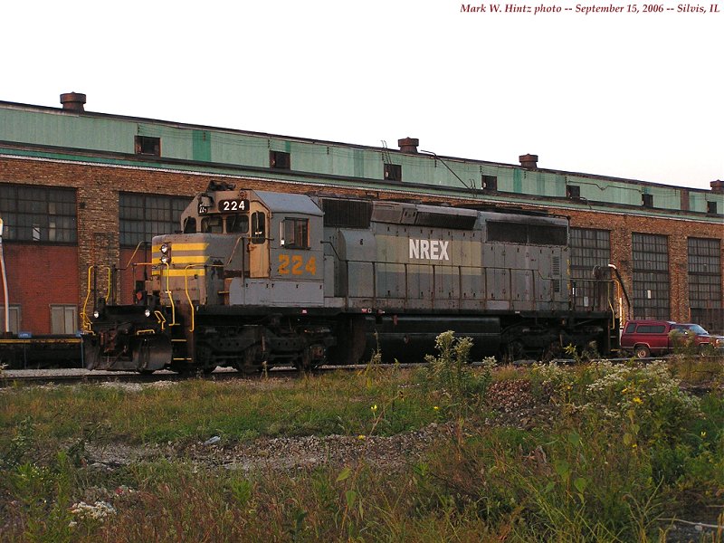 NREX EMD SD40-2 224 (ex-QNSL)