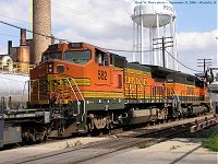 BNSF 7330 and 582