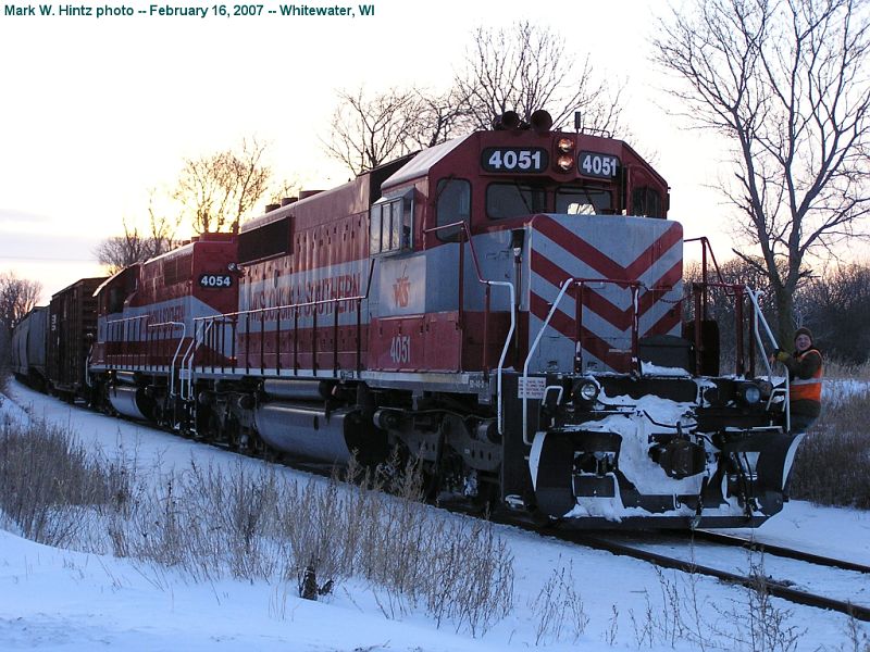 WSOR EMD SD40-2 4051