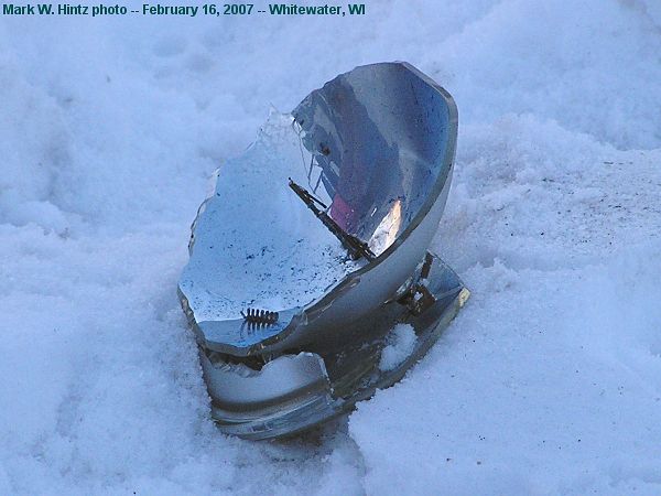 broken ditch light bulb from WSOR 4051