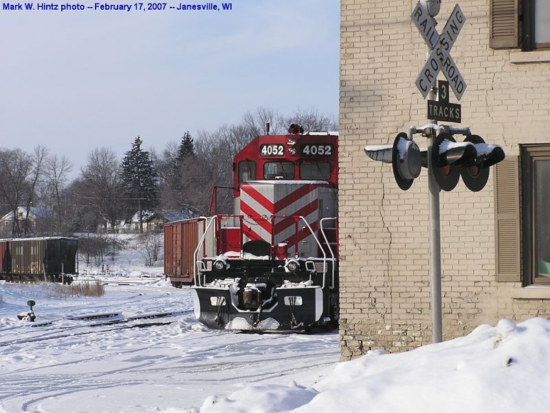 WSOR EMD SD40-2 4052