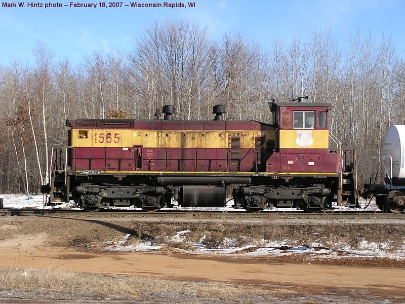 WC EMD SW1500 1565