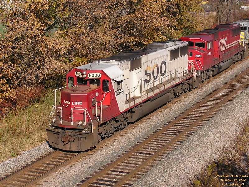 SOO EMD SD60 6038