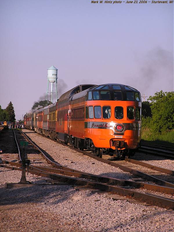 261's train on the wye