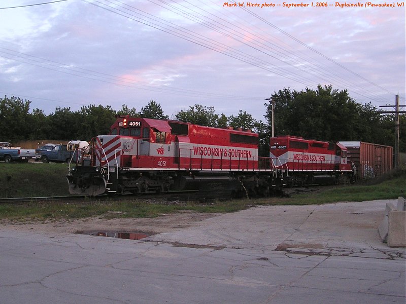WSOR 4051 and 4007 on JH01