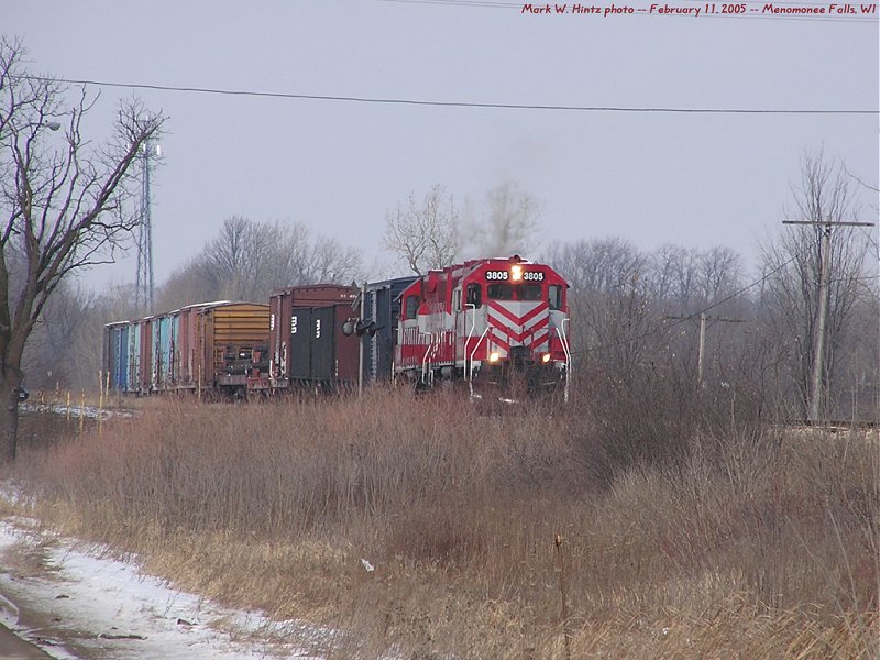 WSOR EMD GP38AC 3805