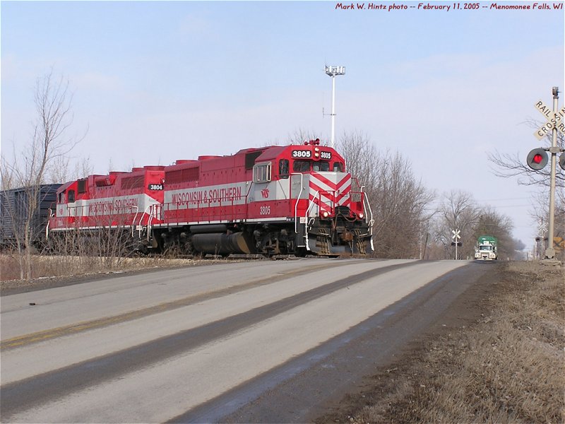 WSOR EMD GP38AC 3805