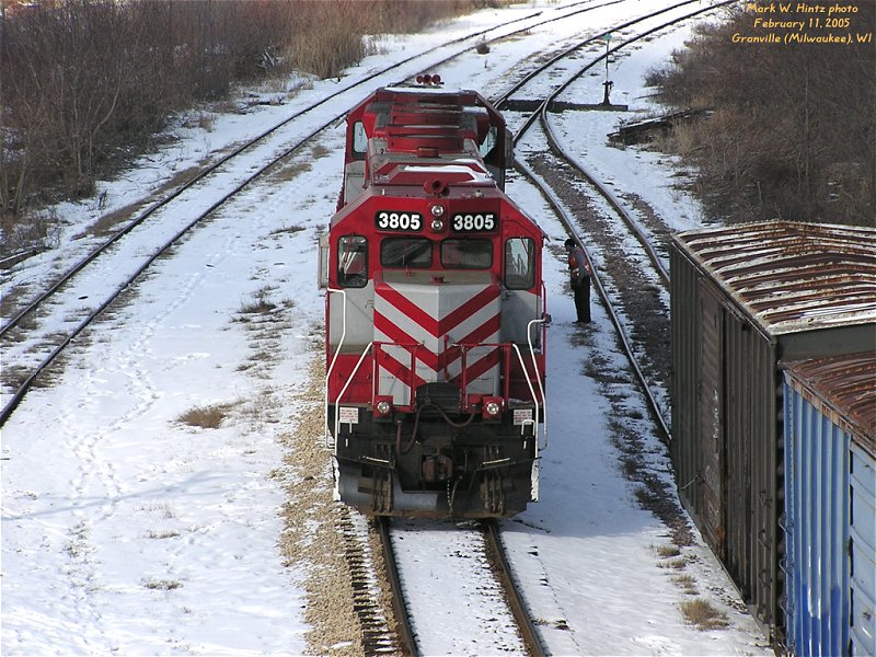 WSOR EMD GP38AC 3805