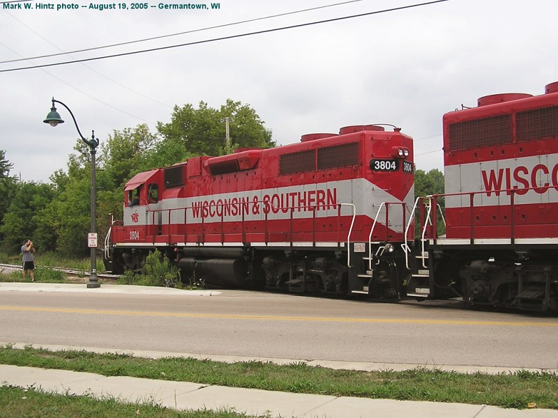 WSOR EMD GP38AC 3804