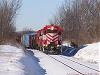 WSOR EMD GP38 3803 leads the HM19