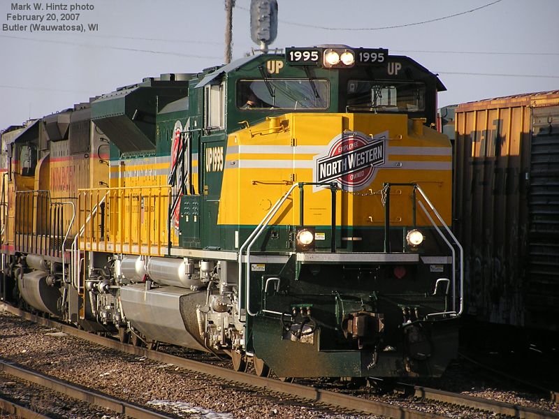 UP C&NW Heritage EMD SD70ACe 1995