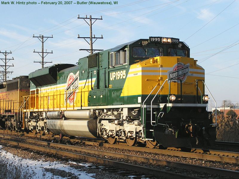 UP C&NW Heritage EMD SD70ACe 1995