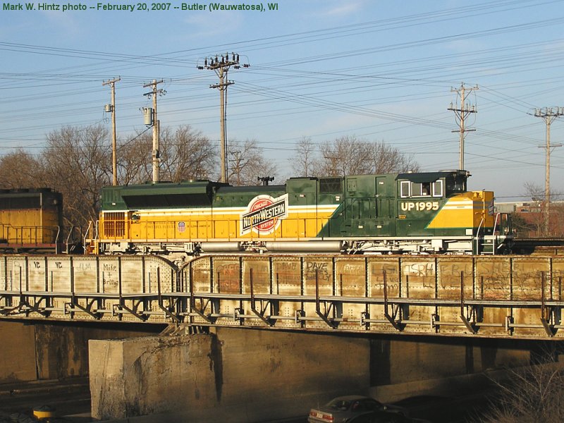 UP C&NW Heritage EMD SD70ACe 1995